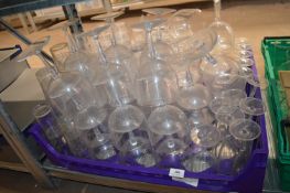 Box of Assorted Plastic Glasses
