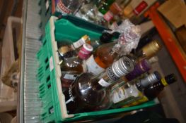 12x Assorted Part Bottles of Alcohols