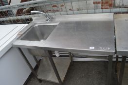 Stainless Steel Sink Unit 100x100cm