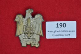 German Saar “Kriegsopfer Befreiungstreffen” Badge