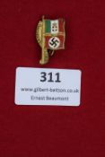 Italy/Germany San Remo Enamel Badge