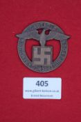 German Third Reich Gautag Krems/Donau Badge, 1930
