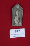 German NSDAP Solstice Festival Badge – Halle 1933