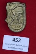 1937 NSDAP Siegerkrieses Badge