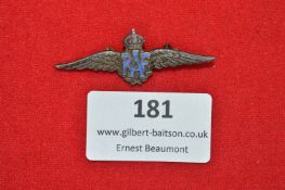 RAF Silver Sweetheart Brooch