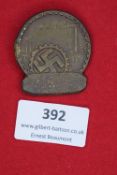 1934 NSDAP District Rally Badge, Mückenberg