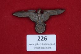 German Army Heer Cap Eagle Insignia