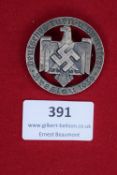 1938 German Sports Festival Badge, Breslau