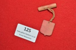 German Day Badge – WHW Shield Form with Cord Suspension