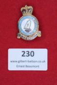 Royal Air Force Station Muharraq Enamel Badge