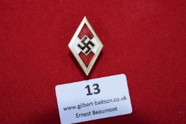 Hitler Youth Membership Badge (RZM M1/122)