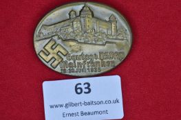 German NSDAP Gau Mainfranken 1935 Badge