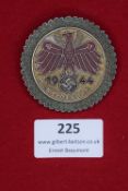 German Shooting Award Pin Badge