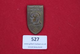 A 1934 SA Sports Festival Badge for Standarte 171, featuring a profile portrait of Adolf Hitler