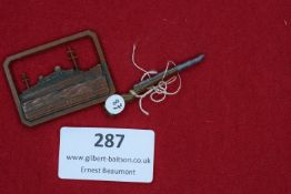 Two German WHW Badges