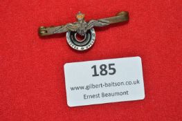 RAF Sweetheart Bar Brooch