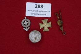 Group of Four Badges