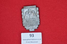 Reichstreffen der Kinderreichen Frankfurt 1937 Badge