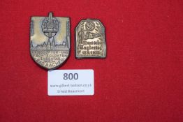 Comprising a large shield-shaped badge for the Kriegsopfer- und Frontsoldaten Ehrentag, Bad