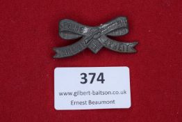 1930s German Donation Badge – “Spende für Nationale Arbeit”