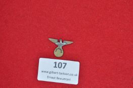 Eagle and Swastika Cap/Uniform Badge