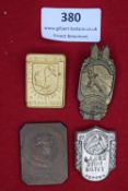 Collection of Four Early 20th Century German Badges