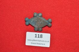 Bronze Decorative Brooch – “Troja-Bronze”