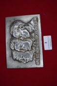 WWII German Propaganda Wall Plaque – 