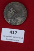 Third Reich District Rally Badge – Gladbeck 1936