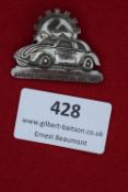 Volkswagenwerk Foundation Badge, 1938