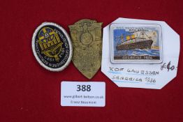 Group of 3 Badges/Patches