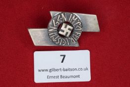 WWII German Hitler Youth Proficiency Badge – Silver Grade