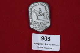 German 1933 Monument Unveiling Badge, commemorating the Bavarian 5th Chevaulegers Regiment at