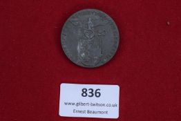 German Winterkampfspiele Villach-Kärnten 1939 badge.