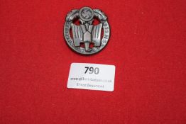 German Day Badge, circular form, inscribed 