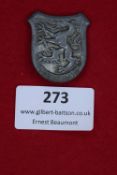 1939/40 German WHW Ingolstadt Badge