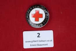 WWII German Red Cross DRK Helferin Badge