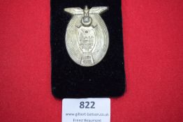 A 1935 Gau-Tag participant badge, marked GAU-THING KOBLENZ TRIER 22-23 JUNI 1935, featuring a German