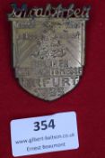 German Propaganda Badge – Braunen Weihnachtsmesse Erfurt 1933