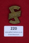 1934 Hitler Youth Saar Westmark Rally Badge