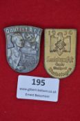 Pair of NSDAP Gau & Kreis Event Badges – 1935 & 1936