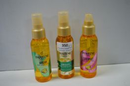 3x Pantene Hair Oils
