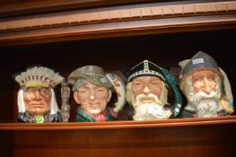 4x Royal Doulton Character Jugs