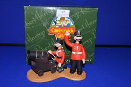 Camberwick Green Captain Snort with the Canon by Robert Harrop Designs