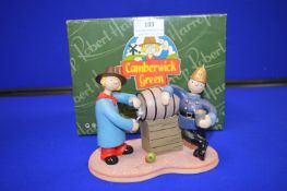 Camberwick Green Windy Miller & Grub Drinking Cider by Robert Harrop Designs