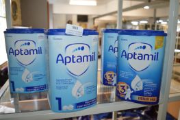 5x 800g of Aptamil Toddler Milk