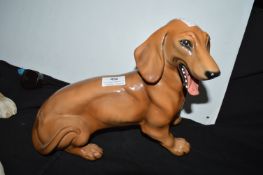 Italian Pottery Dachshund