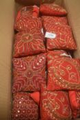 *Box of Assorted Sari Hanging Decorations