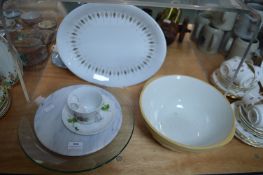 Greens Mixing Bowl, Serving Plates, etc.