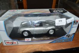 *Maisto Porsche 550A Spyder Diecast Model Car